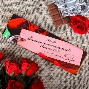 schokoladige Liebesgrüße an die beste Fr