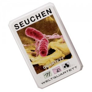 SEUCHEN Quartett Kartenspiel