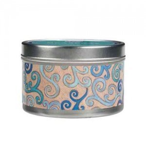 -Seaspray- Candle Tin, Greenleaf