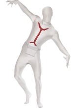 Second Skin Suit Narbe Autopsie weiss