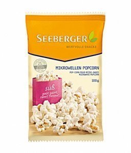 Seeberger Mikrowellen-Popcorn süß (100g 
