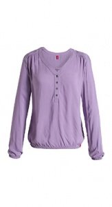 Seidige Viskose-Bluse