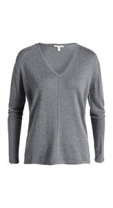 Seidiger Oversize-Pulli