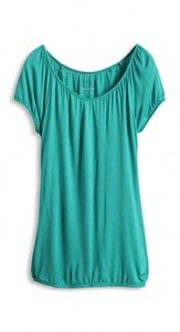 Seidiges Carmen-T-Shirt