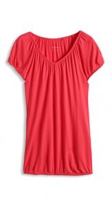 Seidiges Carmen-T-Shirt