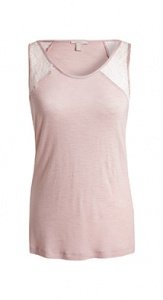 Seidiges Spitzen-Top