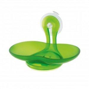 Seifenschale Loop transparent grün