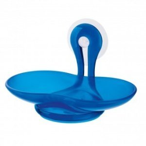 Seifenschale Loop transparent karibikbla