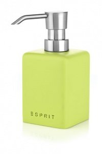 Seifenspender soft touch in Apfelgrün