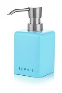 Seifenspender soft touch in Türkis