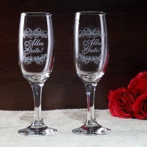 Sektgläser Set – Alles Gute!