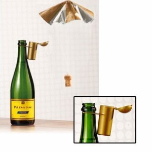 Sektkorken Fallschirm