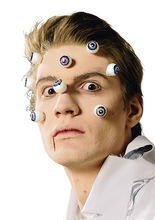 Selbstklebende Augen Halloween-Makeup we