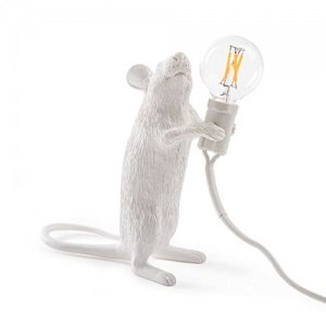 Seletti Mouse Lamp - Stehend Weiß