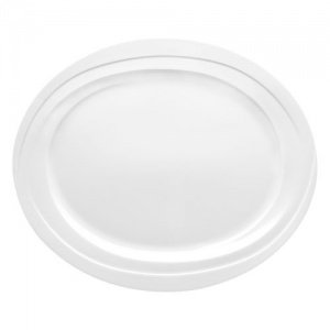 Seltmann Weiden Monaco weiß Platte oval 