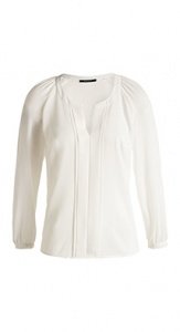 Semitransparente Chiffon Bluse