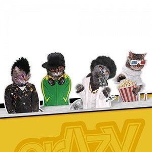 Lesezeichen Crazy Cats