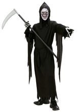 Sensenmann Kinder Kostüm Halloween, schw