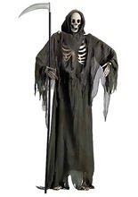 Sensenmann mit Leuchtaugen und Sound Hal