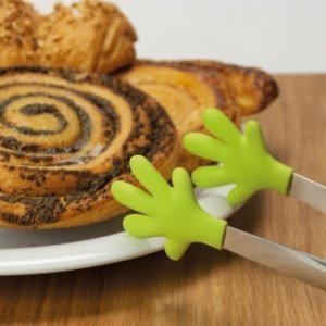 Servierzange Snap grün