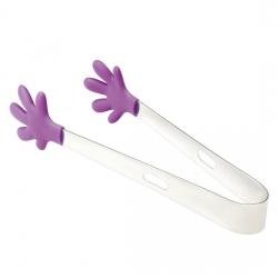 Servierzange Snap lila