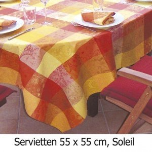 Serviette, Mille Couleurs 55 x 55 cm, 4e