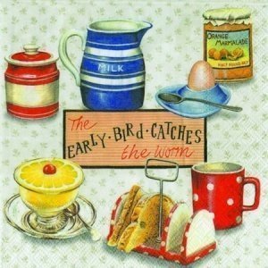 Servietten "Breakfast"