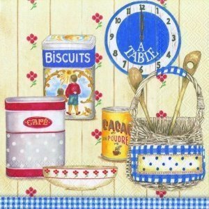 Servietten "Cottage Pantry"