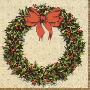 Servietten "Door Wreath"