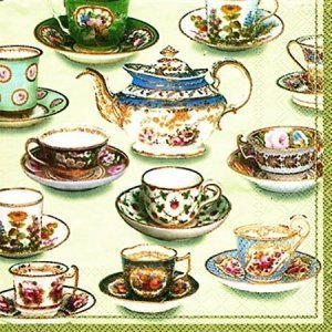 Servietten "Five O-Clock Tea"