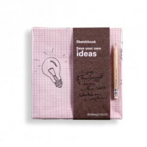 Servietten Sketchbook Save Your Own Idea