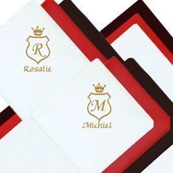 Servietten bedrucken mit Name