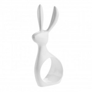 Serviettenring Hazel solid weiß