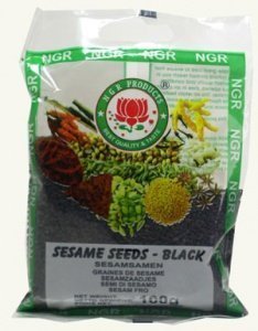 Sesamsaat schwarz, 100g