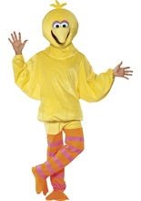 Sesamstraße Bibo Comic Lizenz Kostüm gel