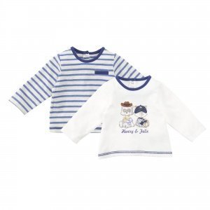 Set 2 Shirts la mehrfarbig