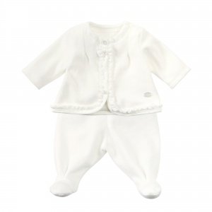 Set Jacke+Hose weiß