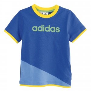 Set "T-Shirt+Short", blau/grau