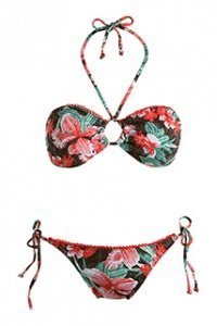 Set: Wattierter BH/Tanga