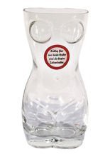 Sexy Bierglas in Frauenform 1 Liter Heiß
