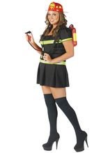 Sexy Feuerwehrfrau Kostüm XL