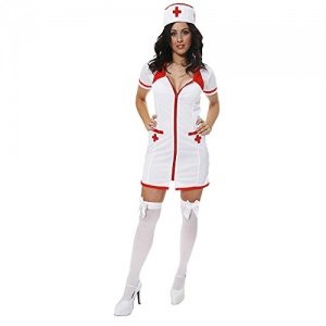 Sexy Krankenschwester-Kostüm - für Erwachsene/Damen