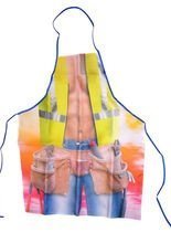 Sexy Küchenschürze Bauarbeiter