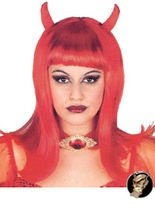 Sexy Teufelin Perücke
