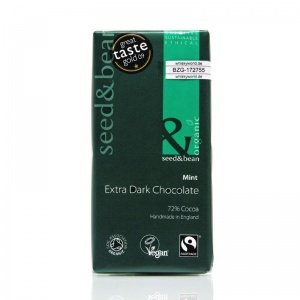 seed&bean Mint extra dunkle Schokolade 8