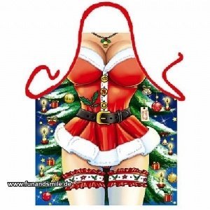 sexy Weihnachtsschürze