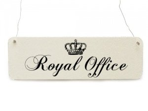 ROYAL OFFICE Dekoschild