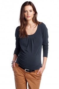 Shirt aus Baumwolle/Stretch