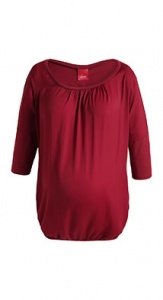 Shirt aus Jersey/Chiffon