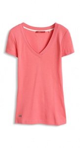 Shirt aus festerem Ripp-Jersey